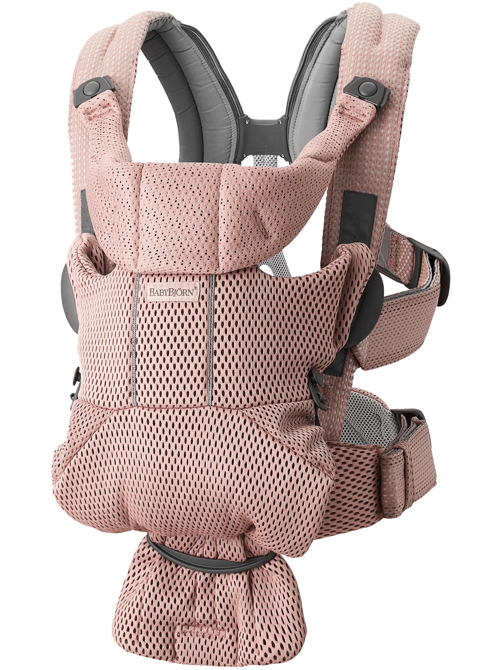 Бебешка Ергономична Раница Move, Mesh, Dusty Pink Babybjörn