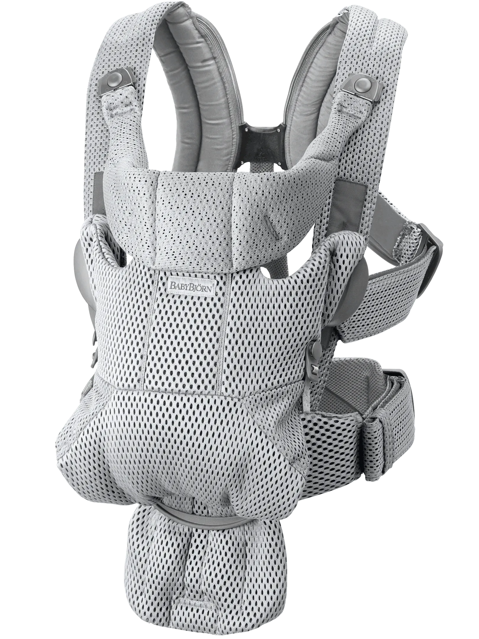 Бебешка Ергономична Раница Move, Mesh, Grey Babybjörn