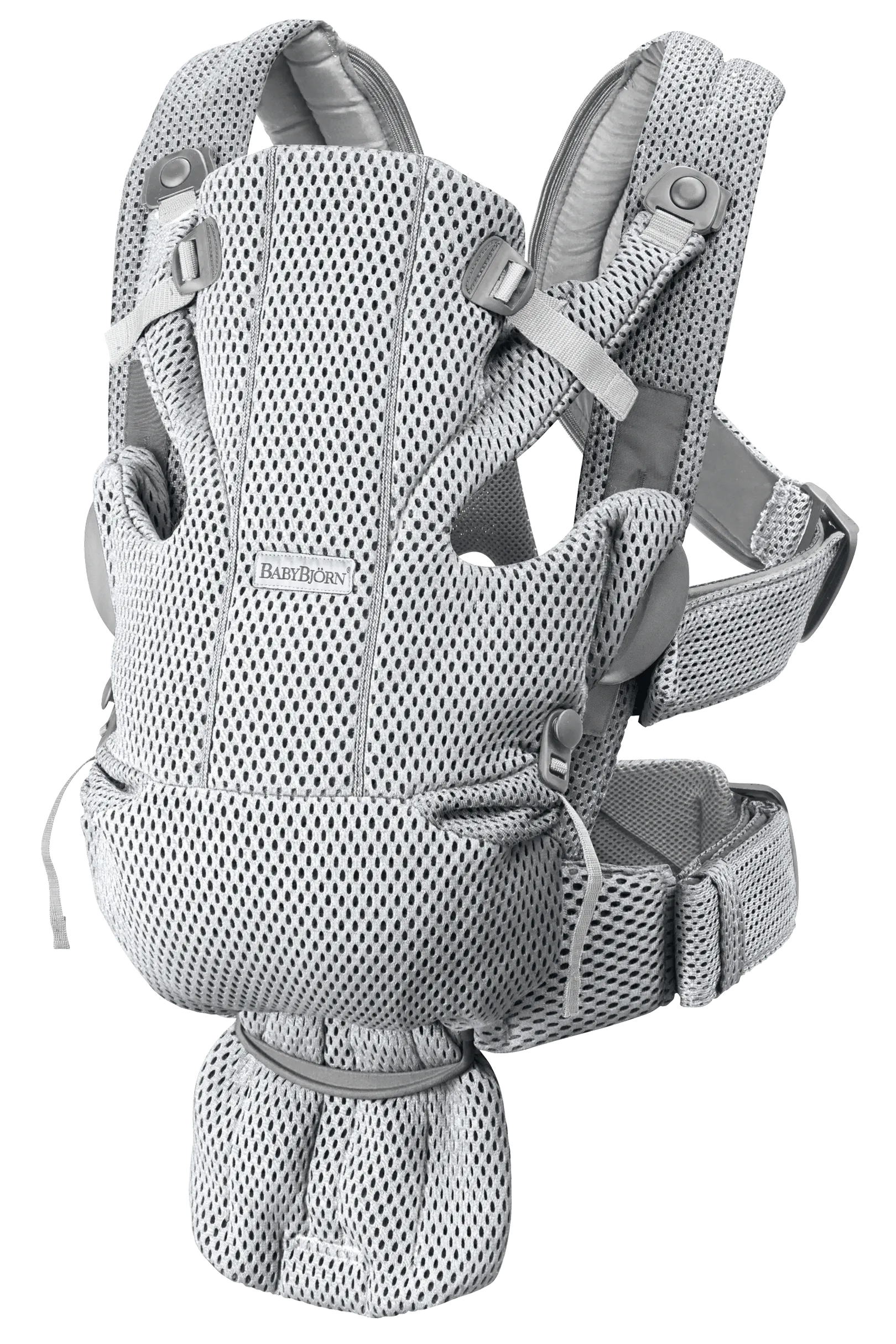 Бебешка Ергономична Раница Move, Mesh, Grey Babybjörn