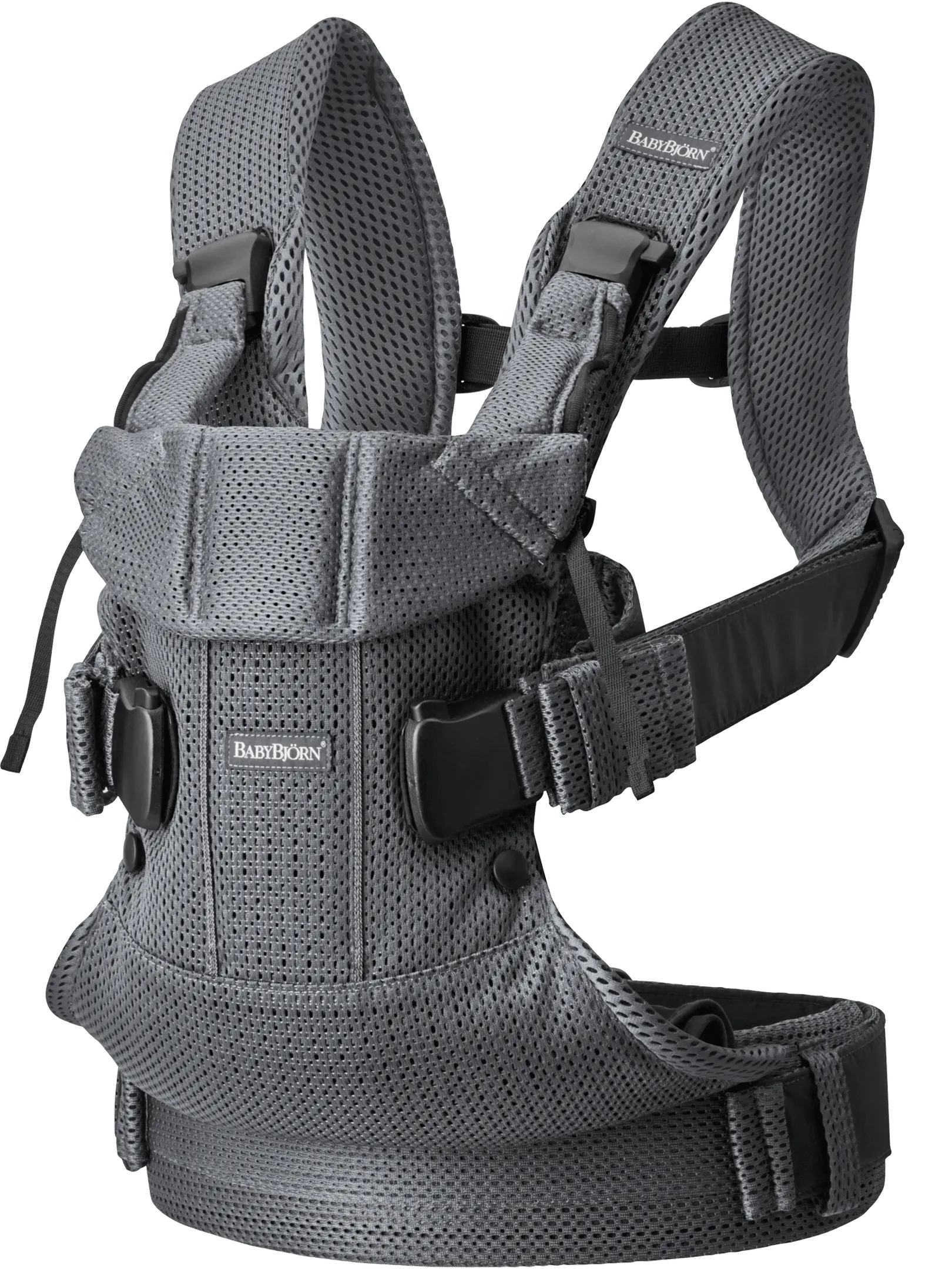 Бебешка Ергономична Раница One, Air Mesh 3d, Anthracite Babybjörn