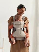 Бебешка Ергономична Раница One, Air Mesh 3d, Grey Beige Babybjörn