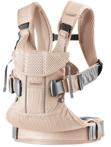 Бебешка Ергономична Раница One, Air Mesh 3d, Pearly Pink Babybjörn