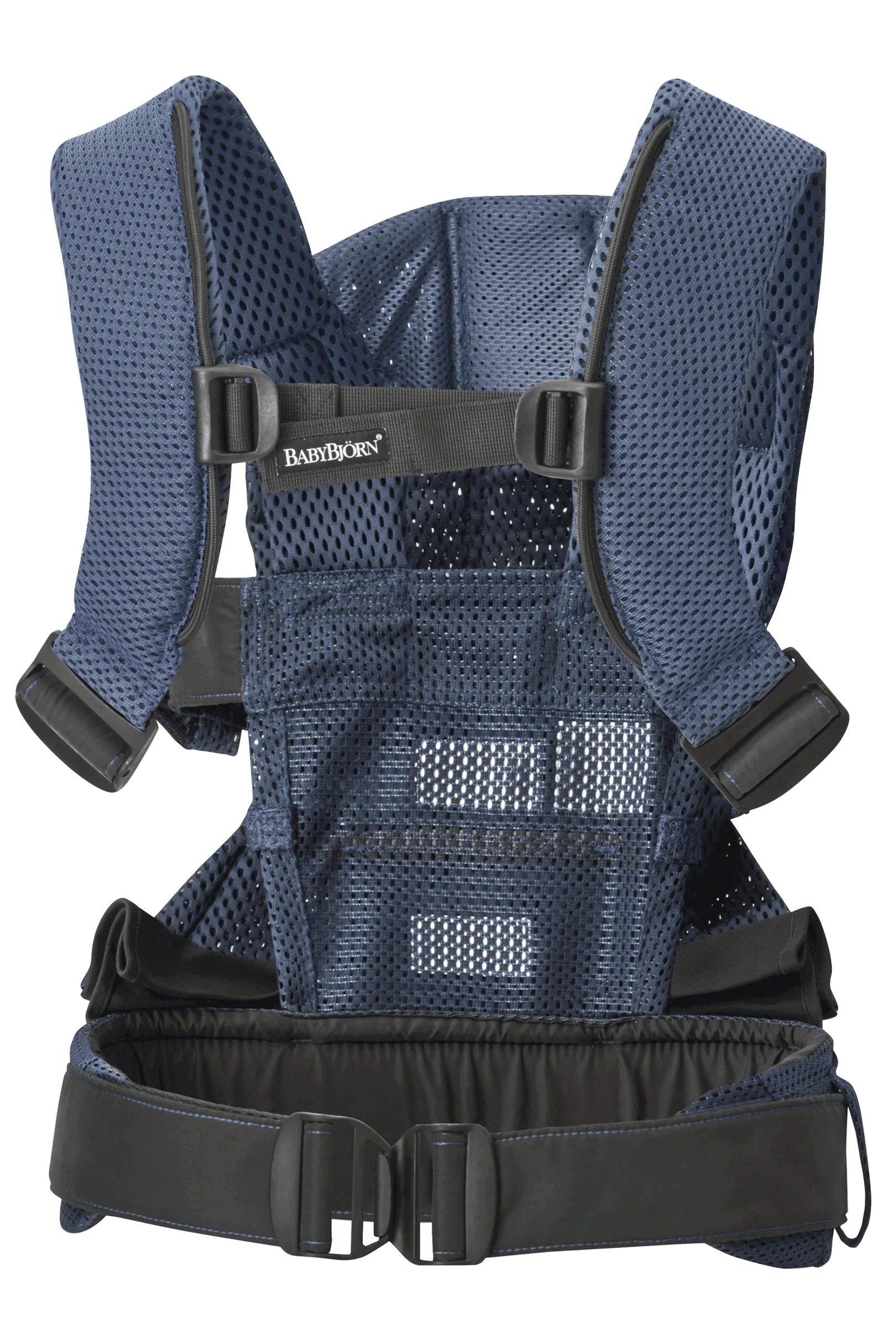 Бебешка Ергономична Раница One, Air Mesh 3d, Navy Blue Babybjörn