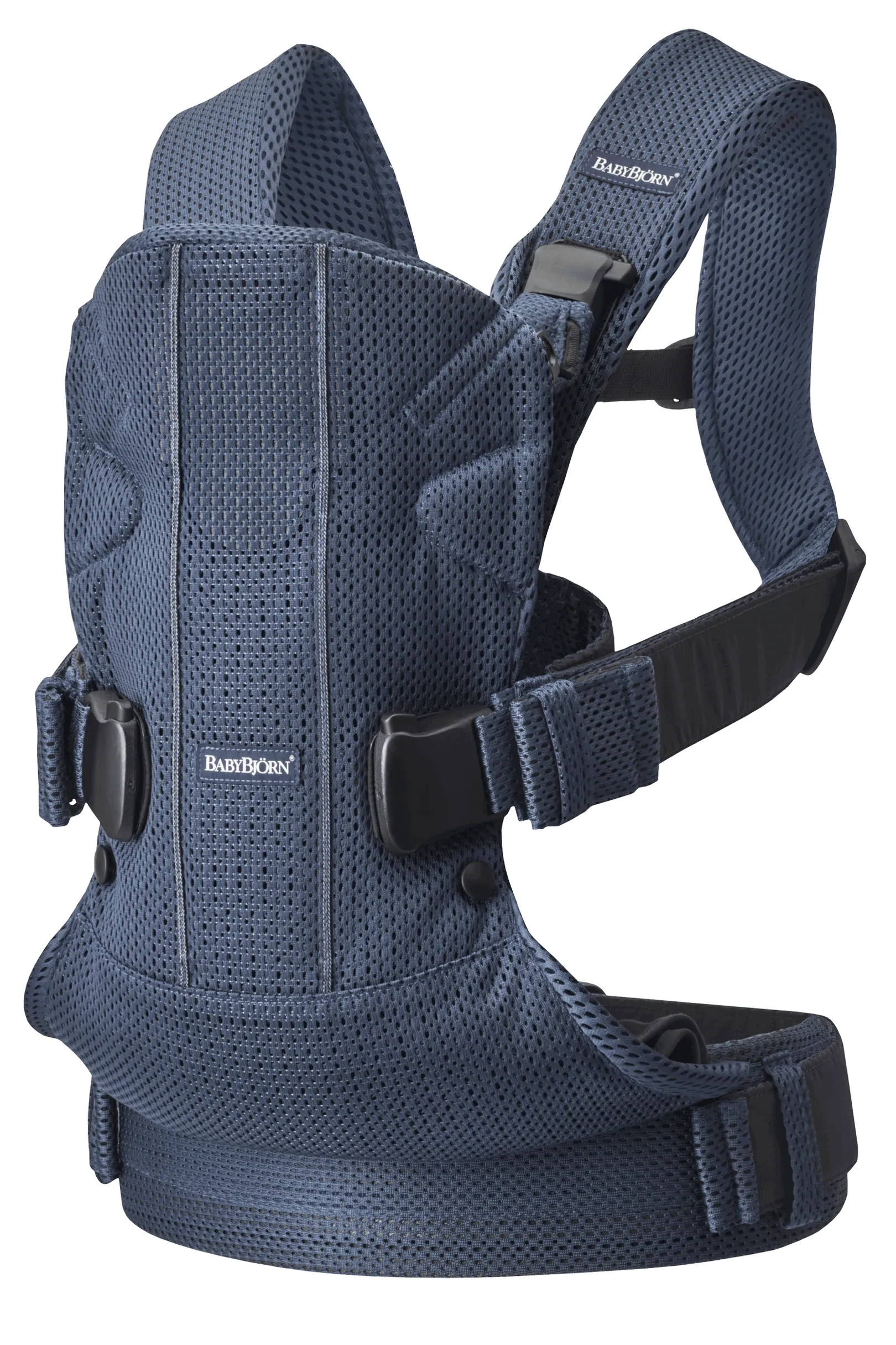 Бебешка Ергономична Раница One, Air Mesh 3d, Navy Blue Babybjörn