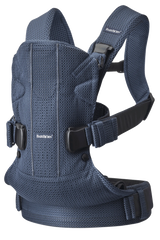 Бебешка Ергономична Раница One, Air Mesh 3d, Navy Blue Babybjörn