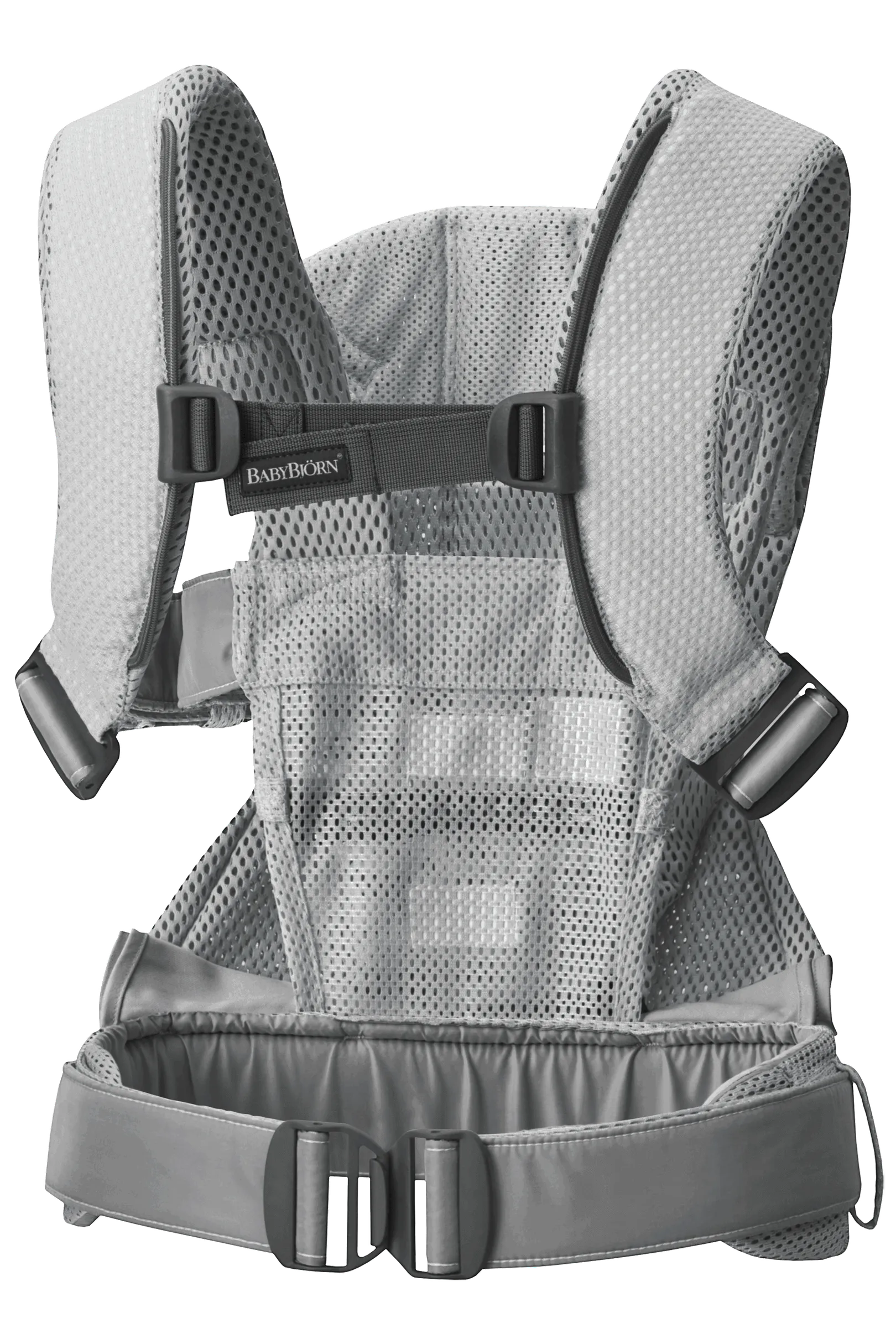 Бебешка Ергономична Раница One, Air Mesh 3d, Silver Babybjörn