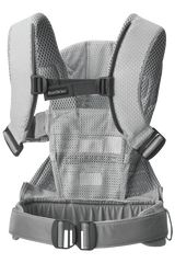Бебешка Ергономична Раница One, Air Mesh 3d, Silver Babybjörn