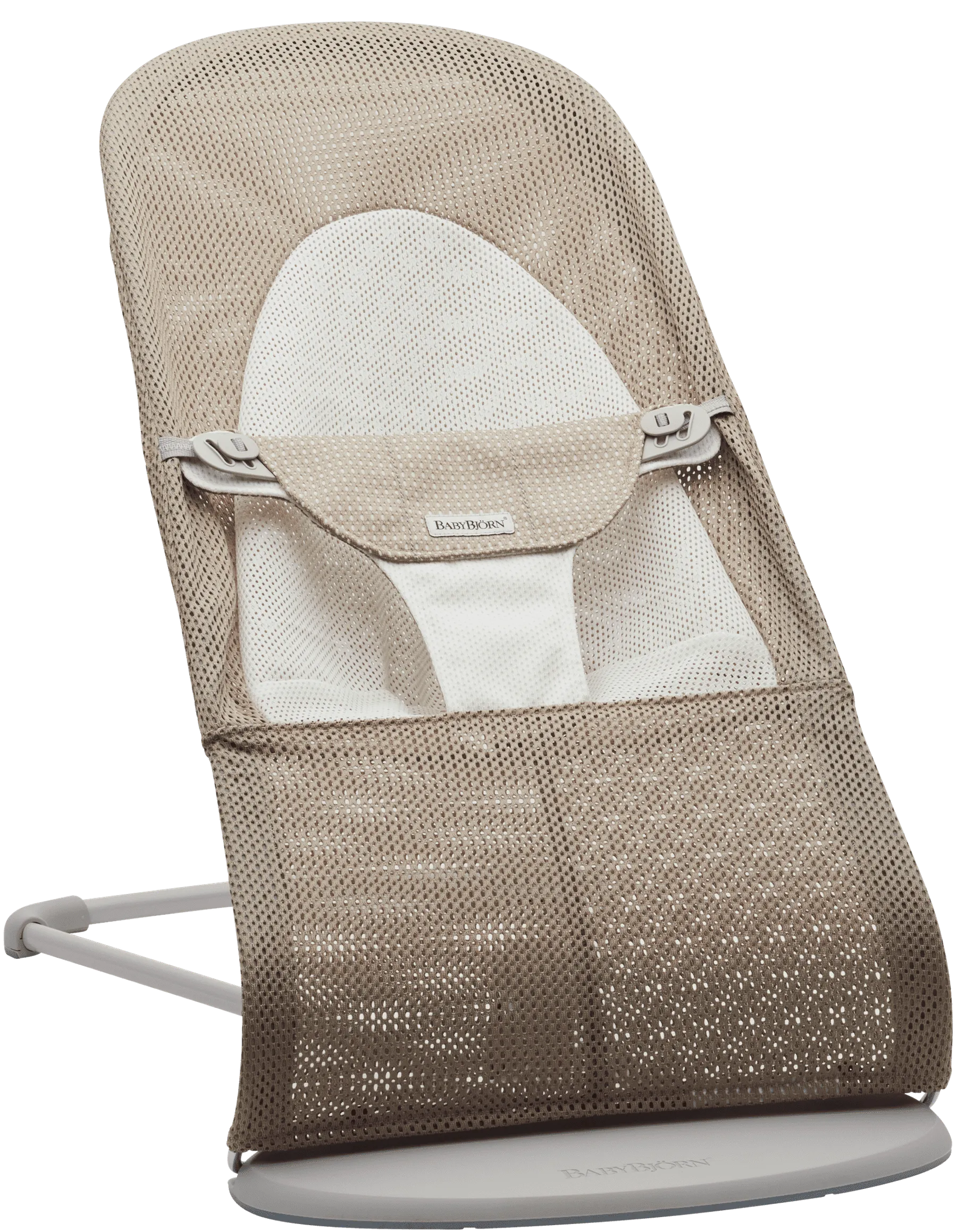 Бебешки Шезлонг Balance Soft Mesh Grey Beige White Babybjörn
