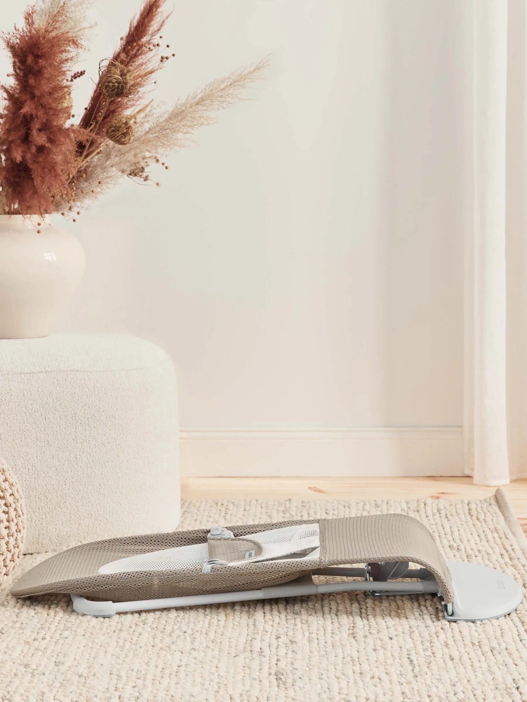 Бебешки Шезлонг Balance Soft Mesh Grey Beige White Babybjörn