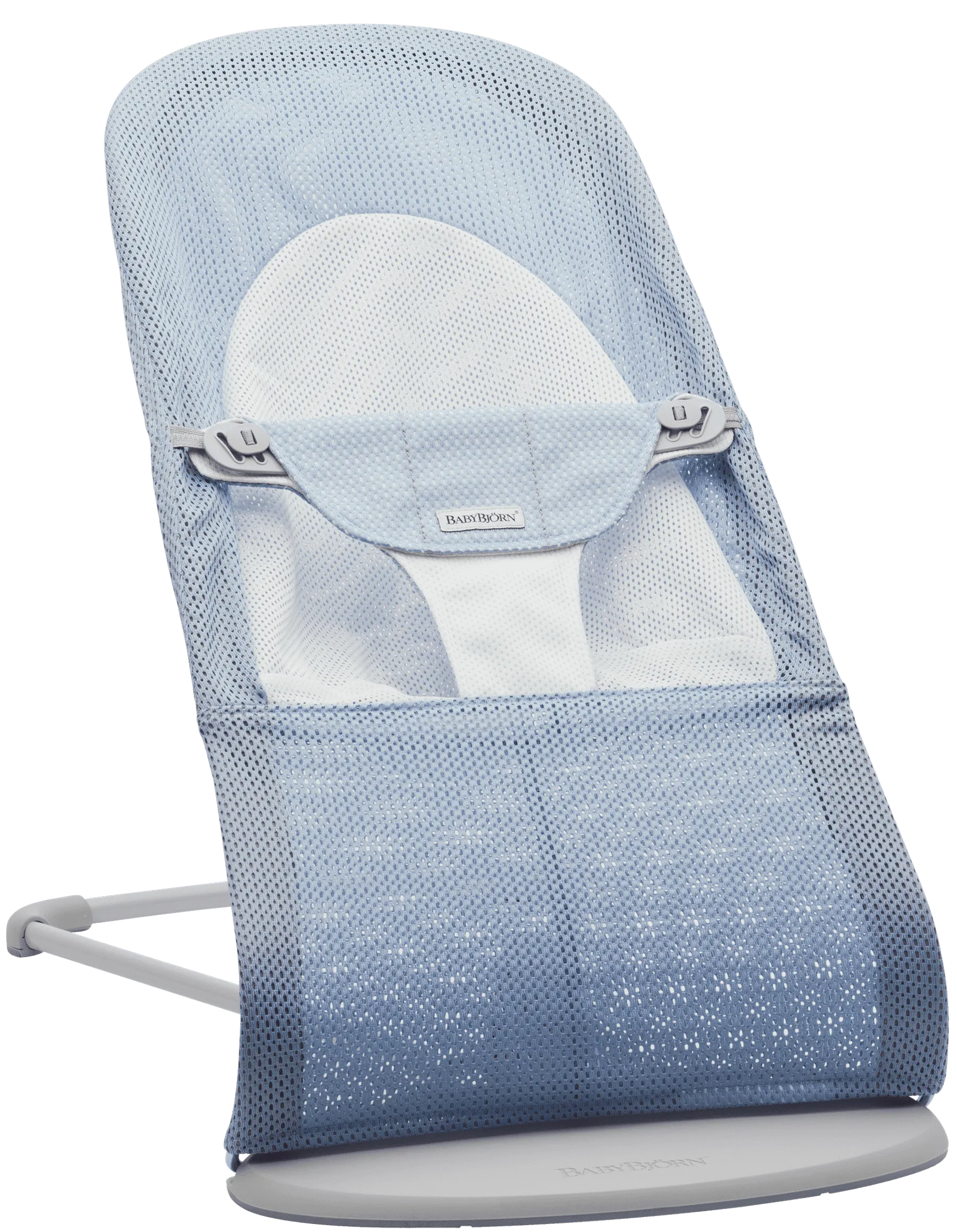 Бебешки Шезлонг Balance Soft Mesh Sky Blue White Babybjörn