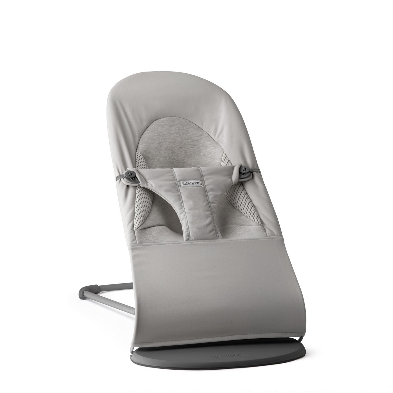 Бебешки Шезлонг Balance Soft Tri Fabric Light Grey Babybjörn