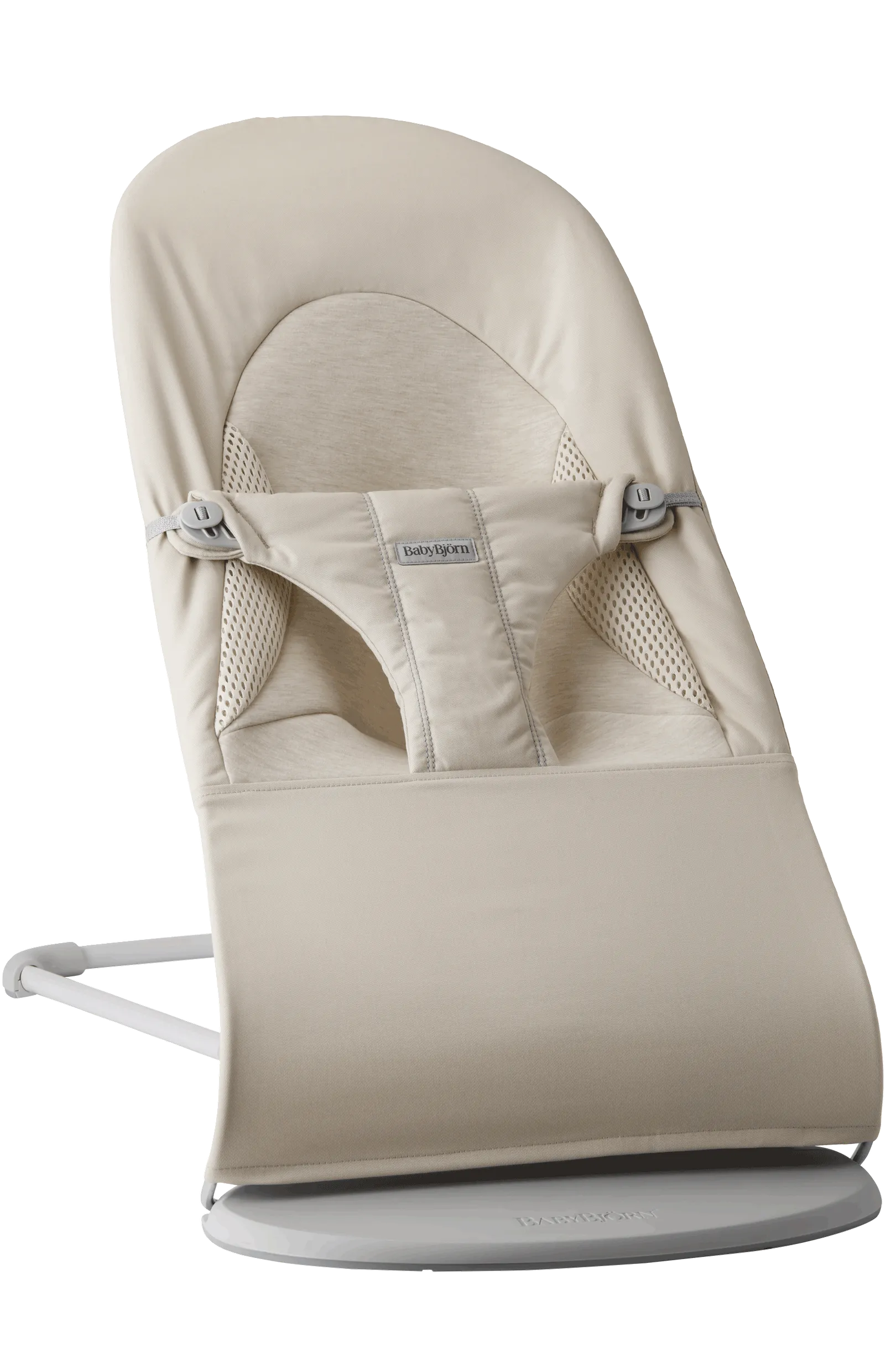 Бебешки Шезлонг Balance Soft Woven Jersey, Tri Fabric Light Beige Babybjörn