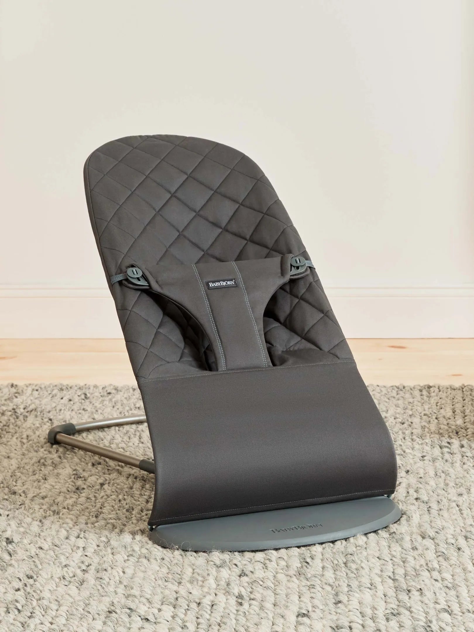 Бебешки Шезлонг Bliss Anthracite (classic Quilt, Woven) Babybjörn