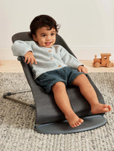 Бебешки Шезлонг Bliss Anthracite (woven, Petal Quilt) Babybjörn