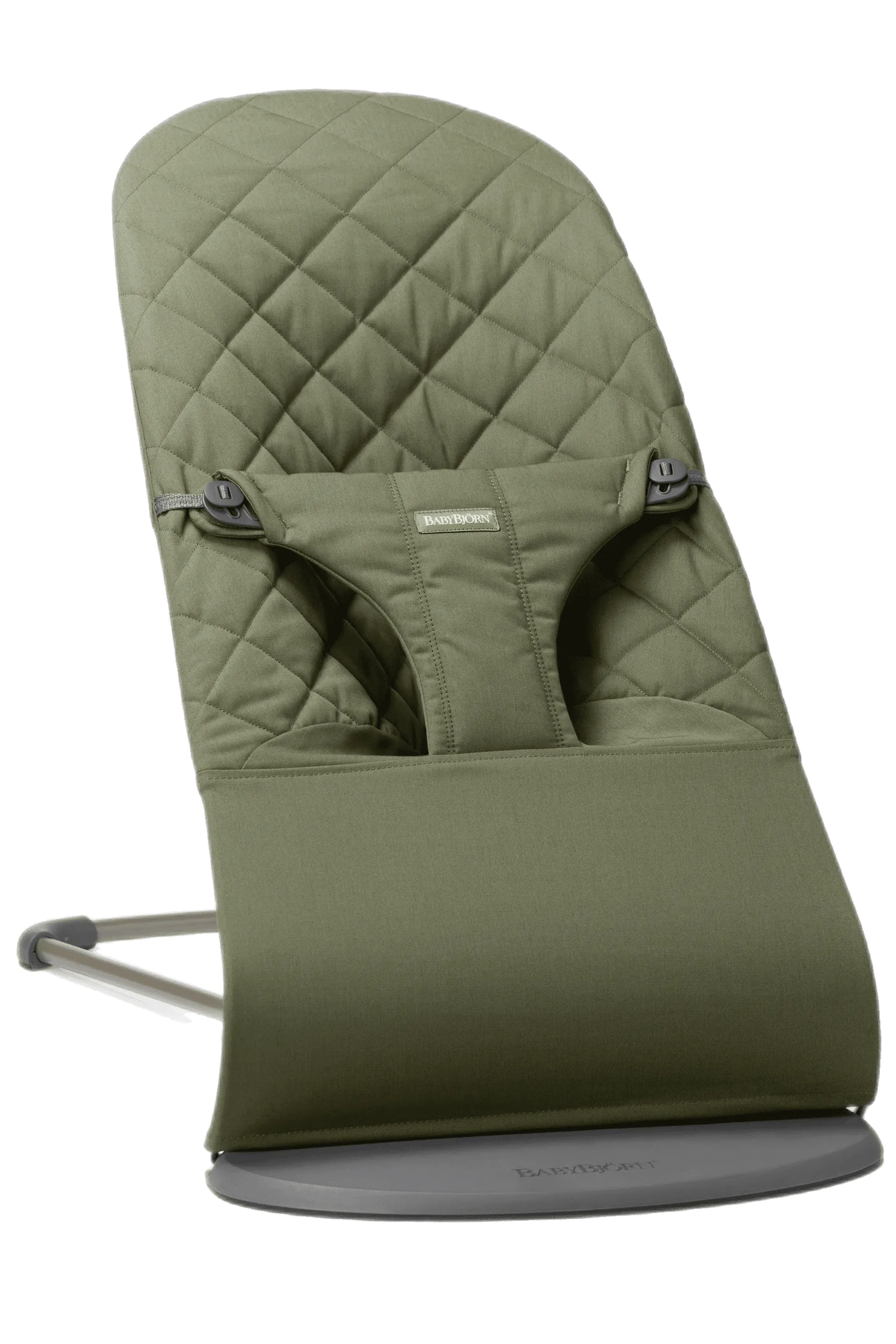 Бебешки Шезлонг Bliss Dark Green (classic Quilt, Woven) Babybjörn