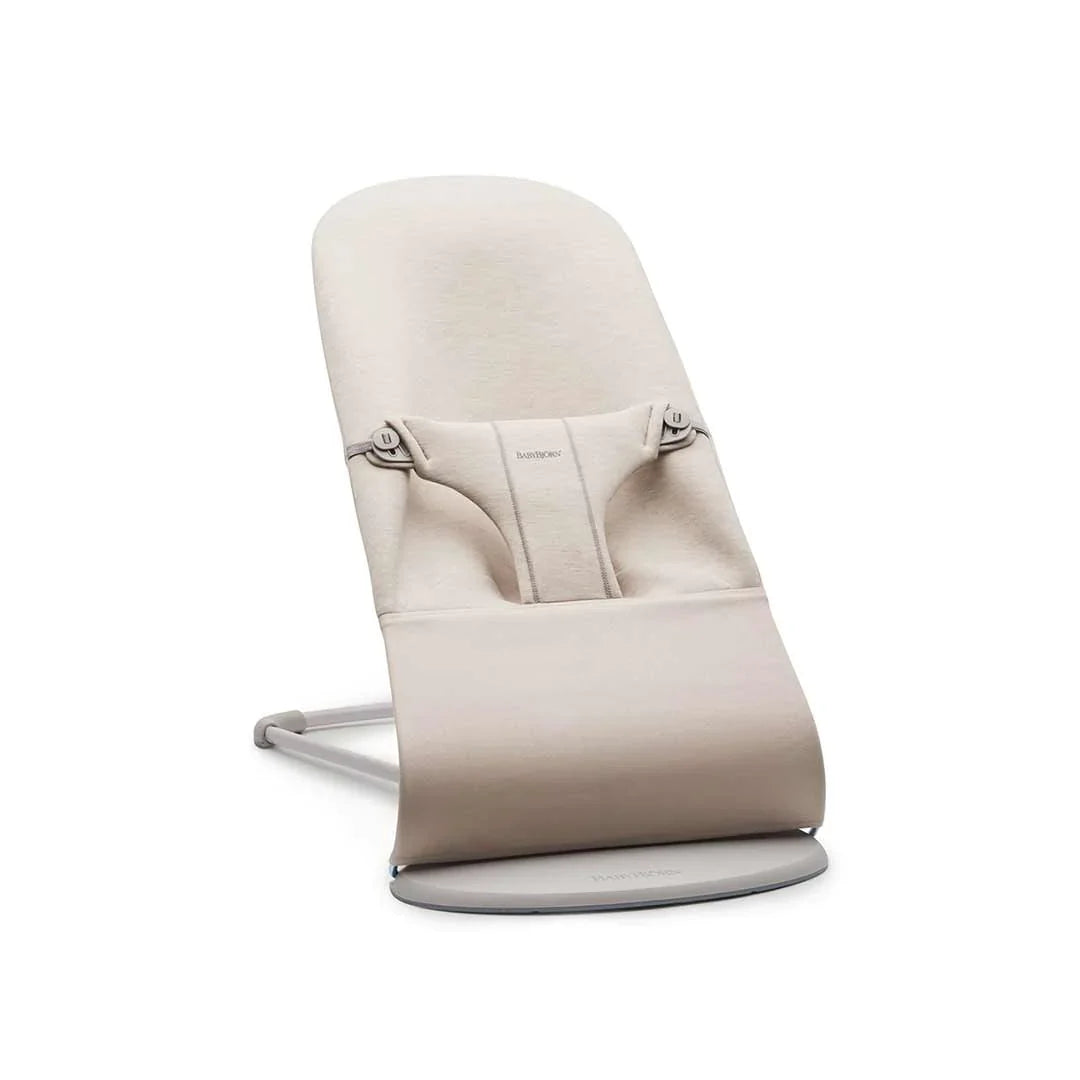 Бебешки Шезлонг Bliss Jersey 3d Light Beige Babybjörn