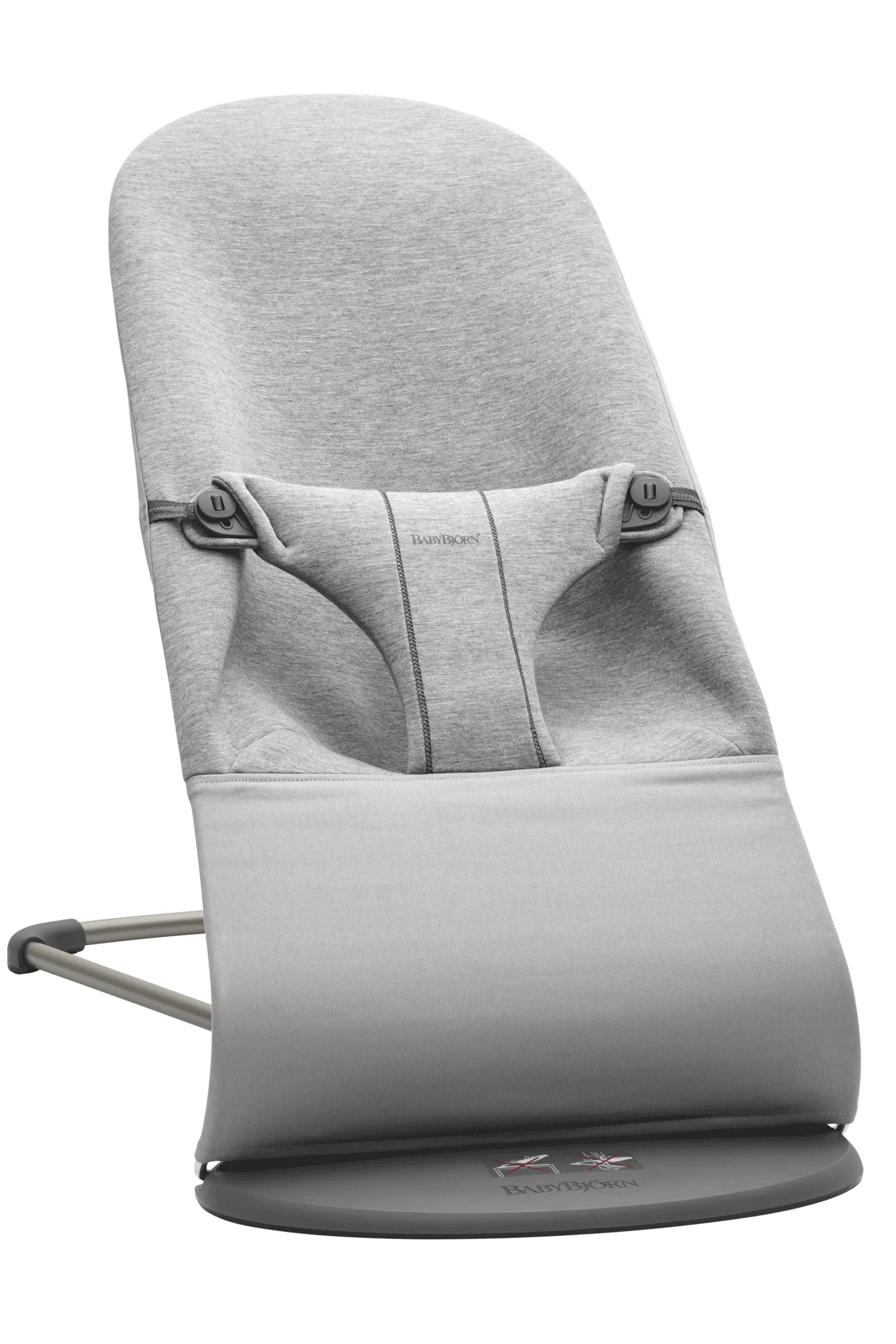 Бебешки Шезлонг Bliss Jersey 3d Light Grey Babybjörn