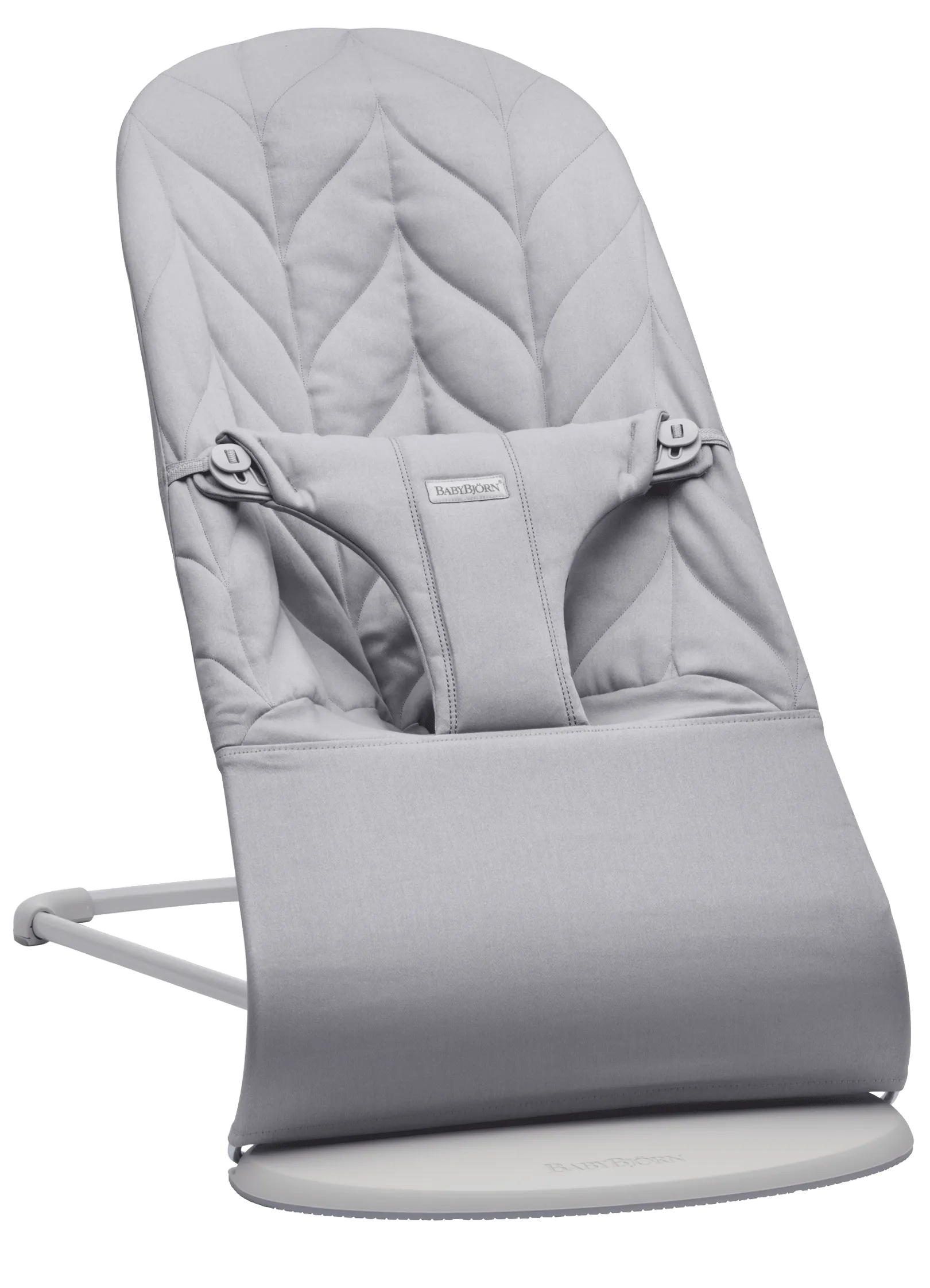 Бебешки Шезлонг Bliss Light Grey (woven, Petal Quilt, Cotton) Babybjörn