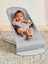 Бебешки Шезлонг Bliss Light Grey (woven, Petal Quilt, Cotton) Babybjörn