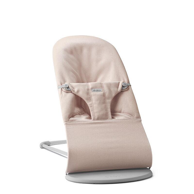 Бебешки Шезлонг Bliss Melange Light Pink (woven) Babybjörn