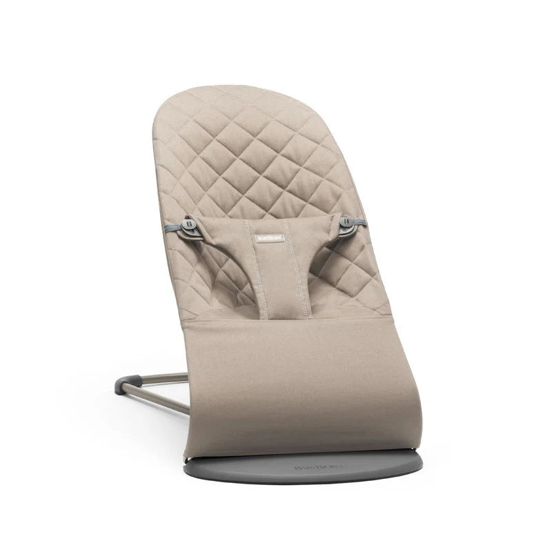 Бебешки Шезлонг Bliss Sand Grey (classic Quilt, Woven) Babybjörn