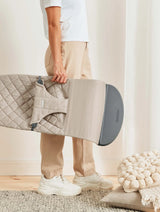 Бебешки Шезлонг Bliss Sand Grey (classic Quilt, Woven) Babybjörn