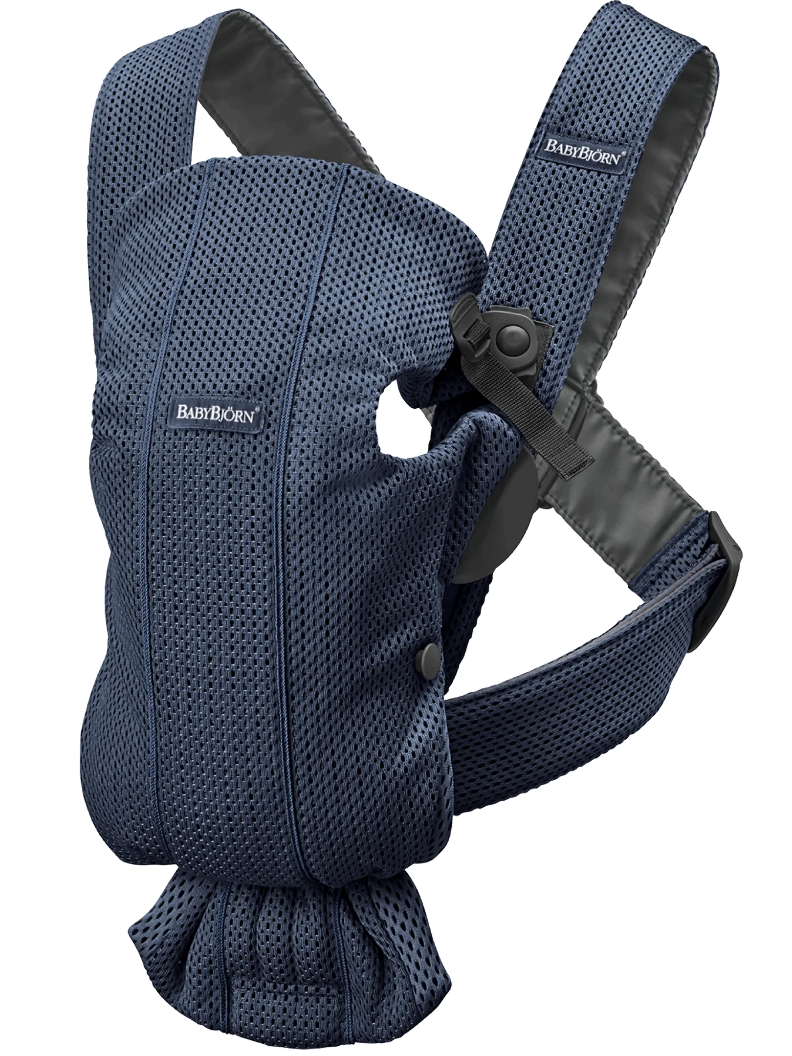 Бебешко Кенгуру Mini, Mesh 3d, Navy Blue Babybjörn