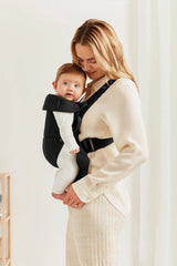 Бебешка Ергономична Раница Mini, Cotton, Black Babybjörn