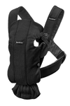 Бебешка Ергономична Раница Mini, Mesh 3d, Black Babybjörn