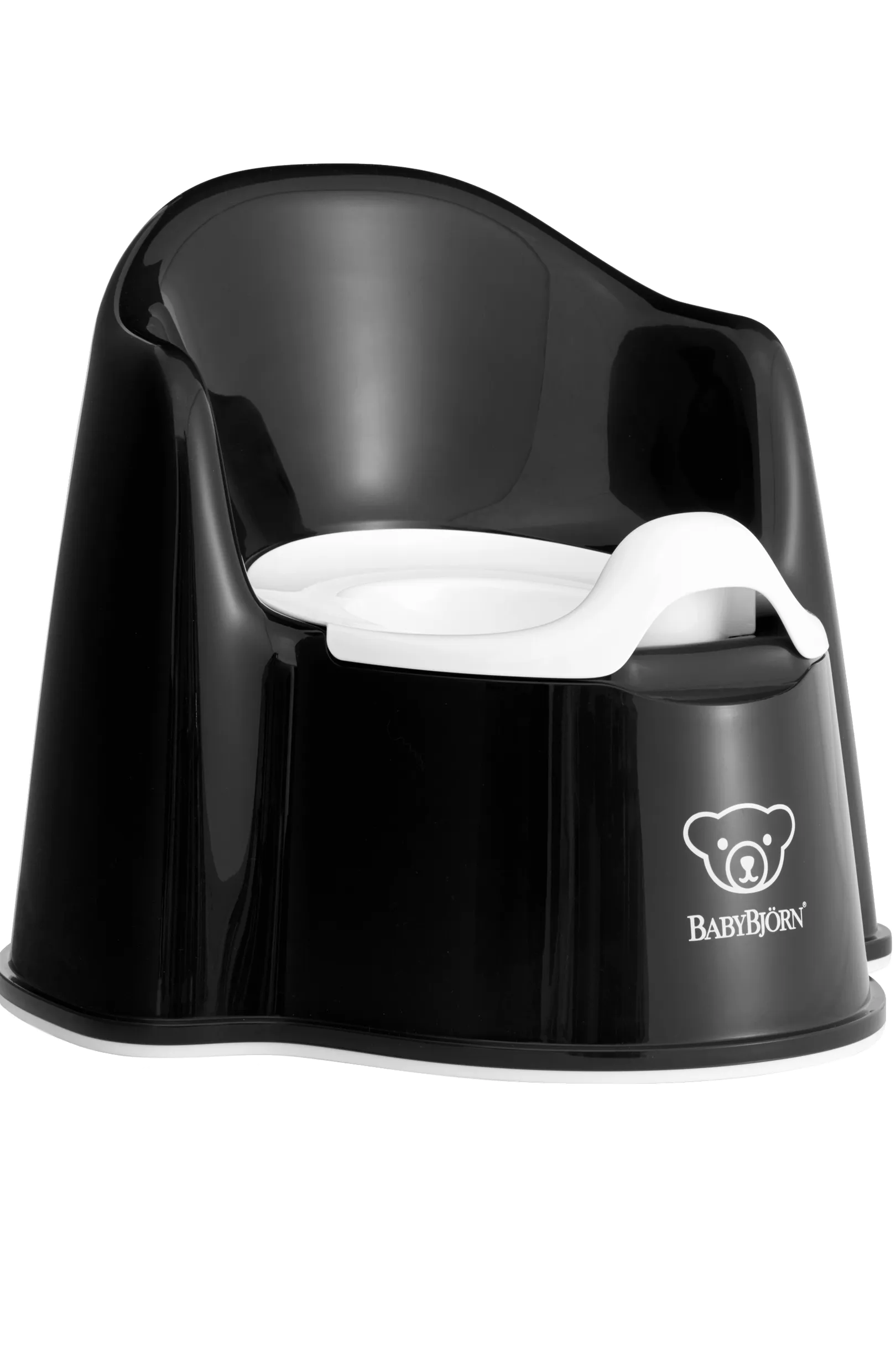 Детско Гърне Potty Chair Black White Babybjörn