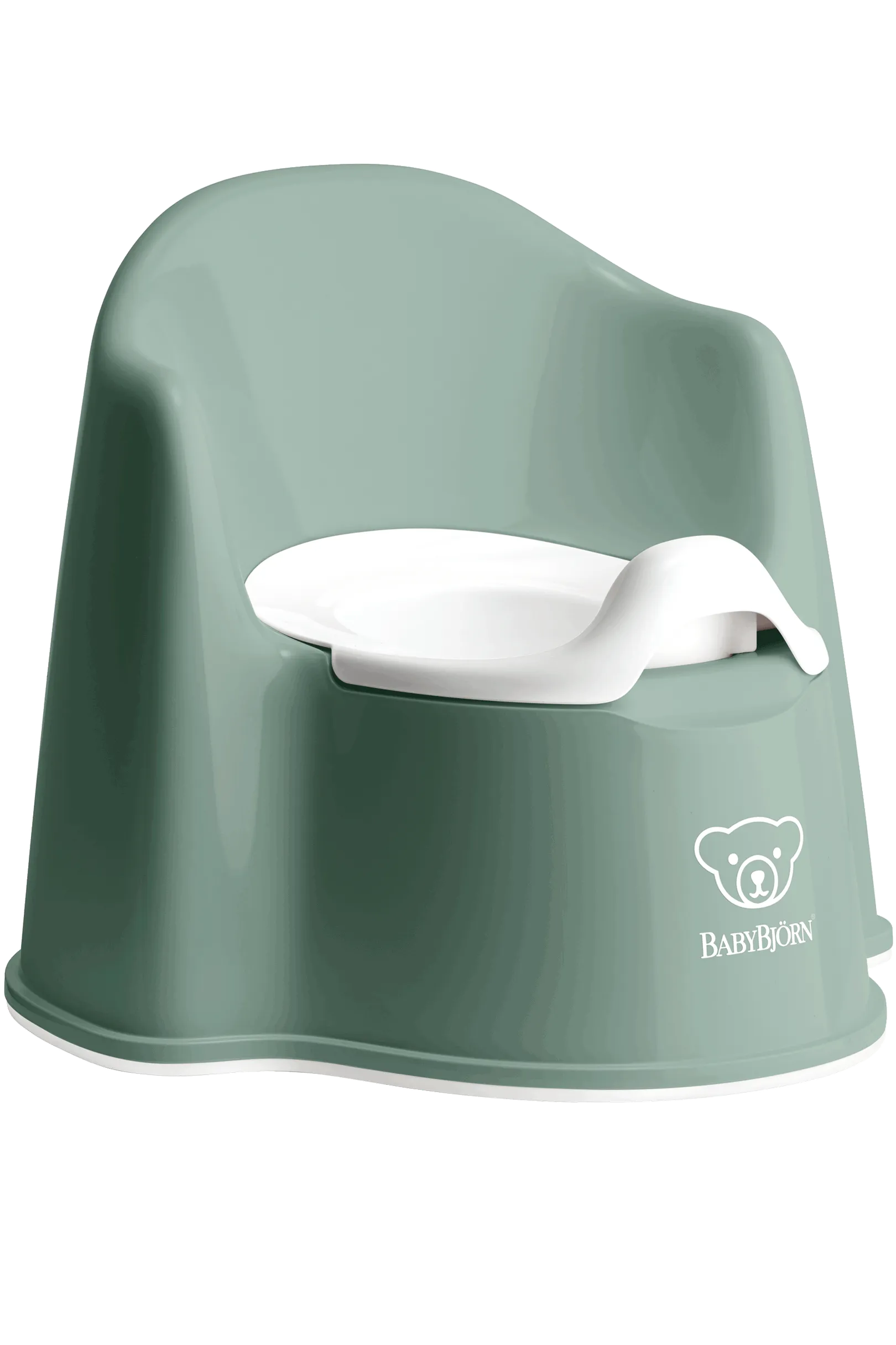 Детско Гърне Potty Chair Deep Green White Babybjörn