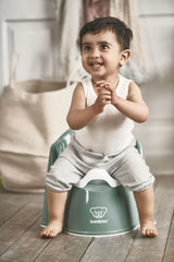 Детско Гърне Potty Chair Deep Green White Babybjörn