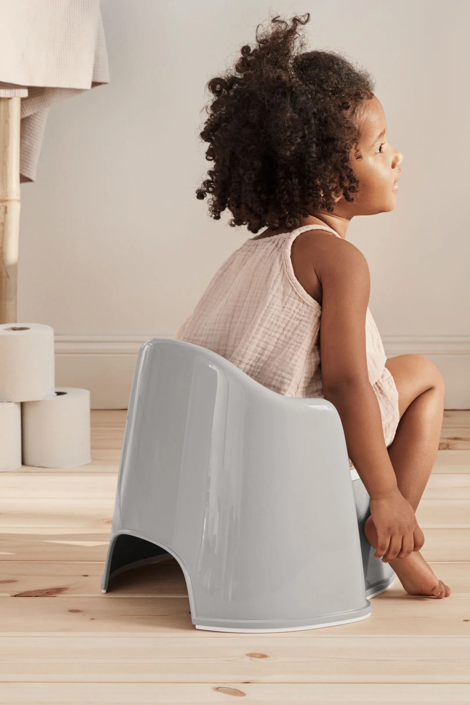 Детско Гърне Potty Chair Grey White Babybjörn