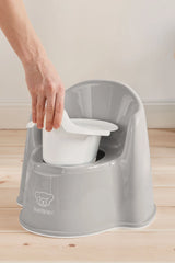 Детско Гърне Potty Chair Grey White Babybjörn