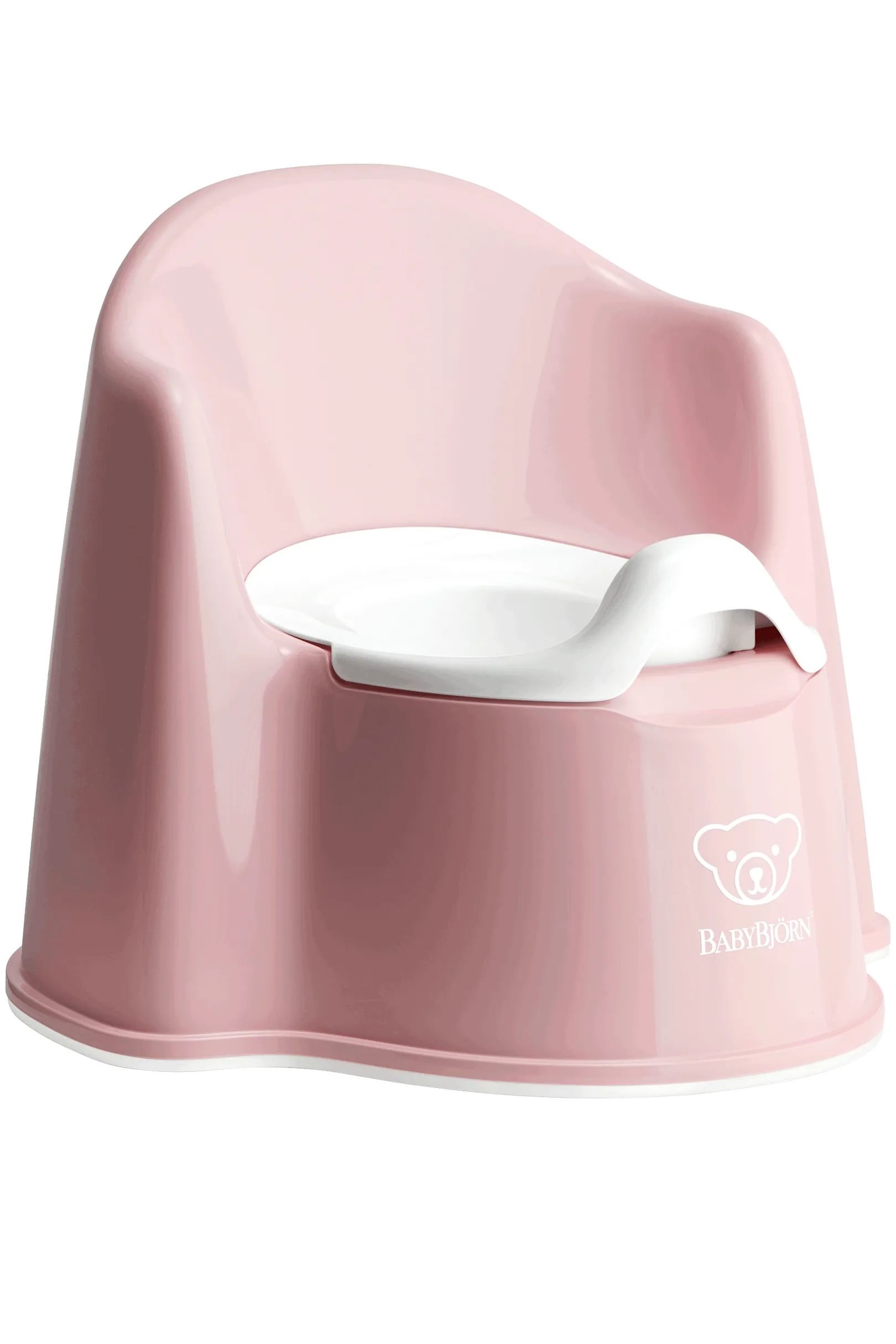 Детско Гърне Potty Chair Powder Pink White Babybjörn