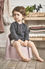 Детско Гърне Potty Chair Powder Pink White Babybjörn