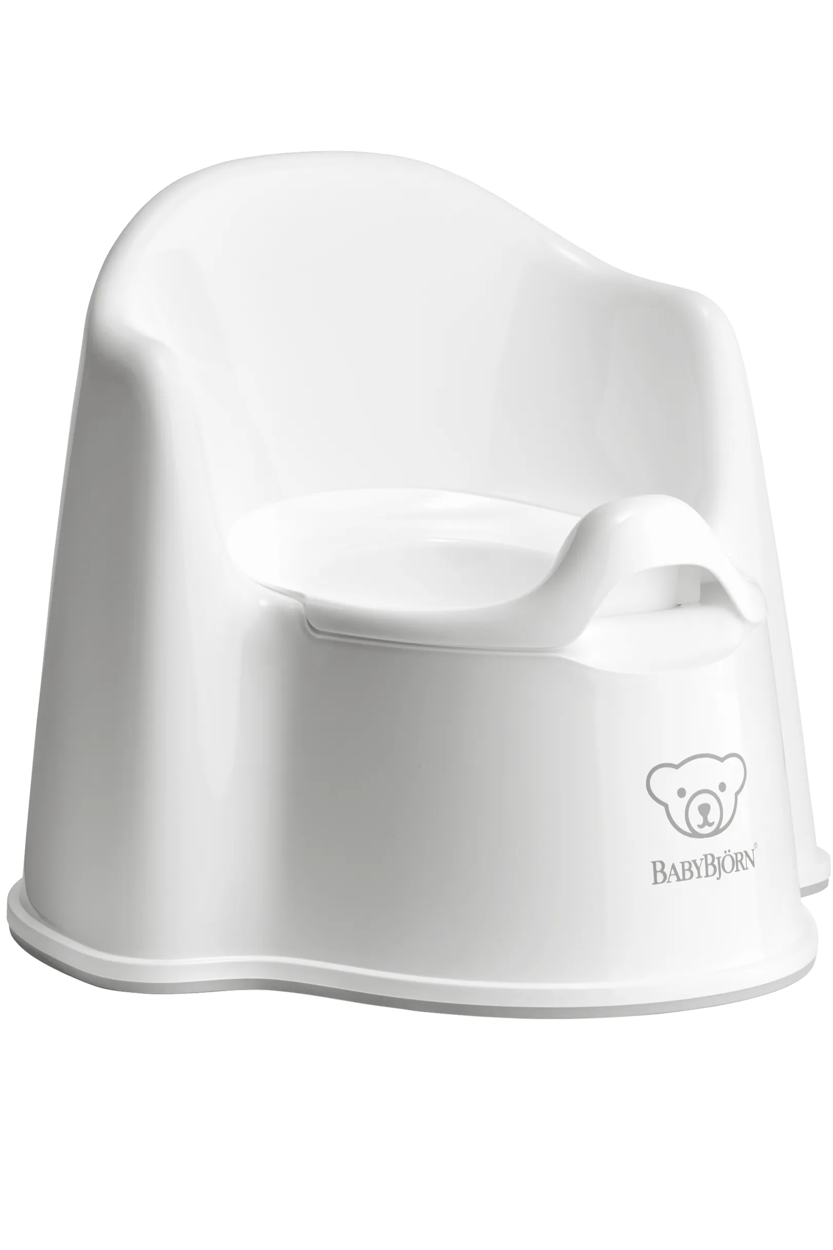 Детско Гърне Potty Chair White Grey Babybjörn