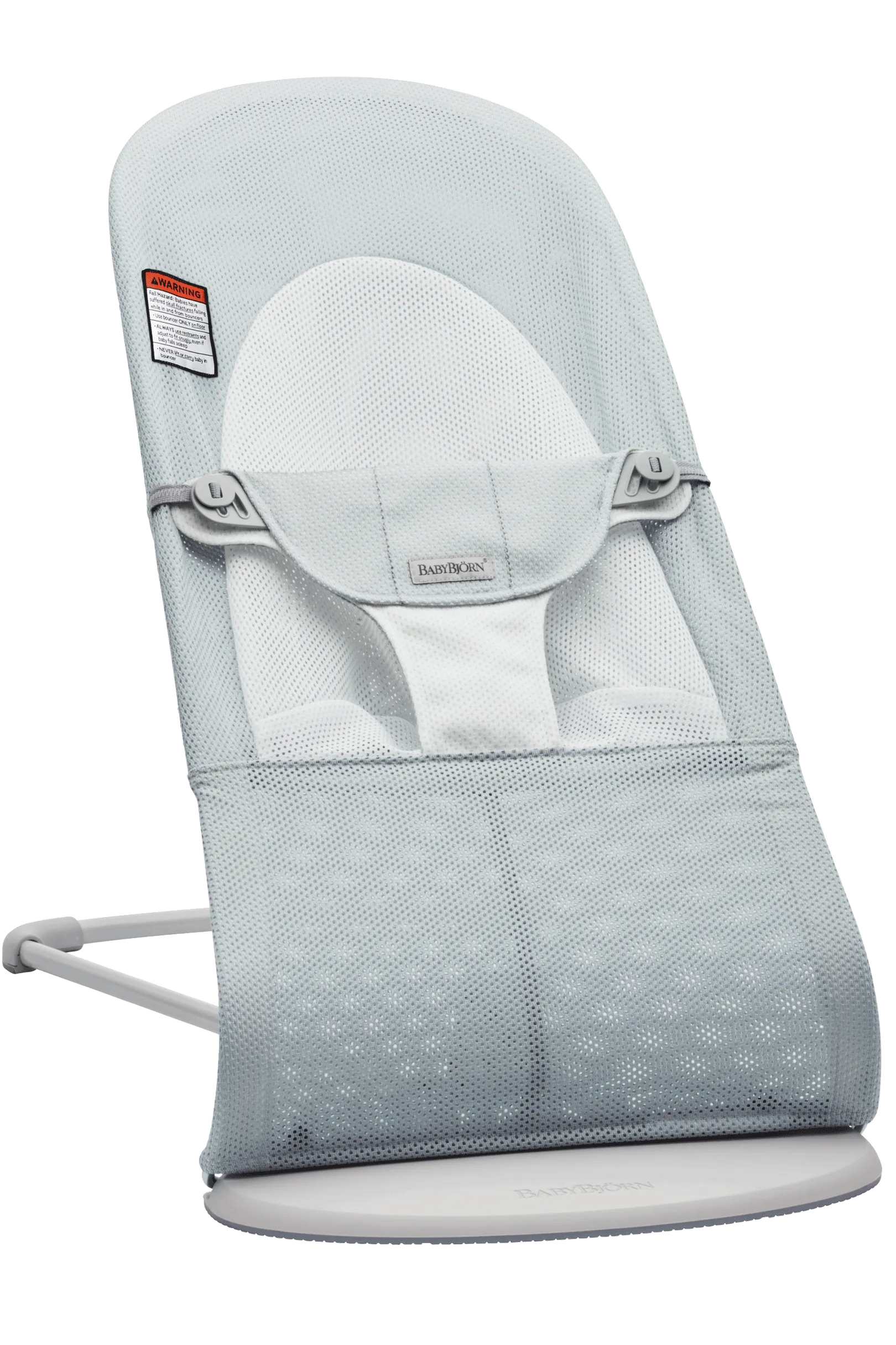Бебешки Шезлонг Balance Soft Mesh Silver White Babybjörn