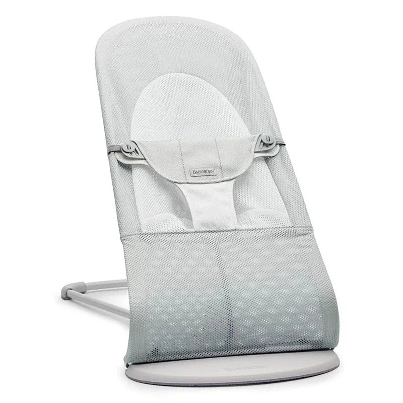Бебешки Шезлонг Balance Soft Mesh Silver White Babybjörn