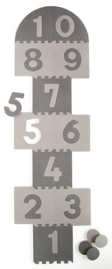 Babydan - Мекa Постелка За Игра С Цифри