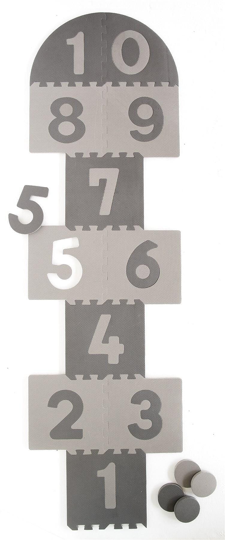 Babydan - Мекa Постелка За Игра С Цифри