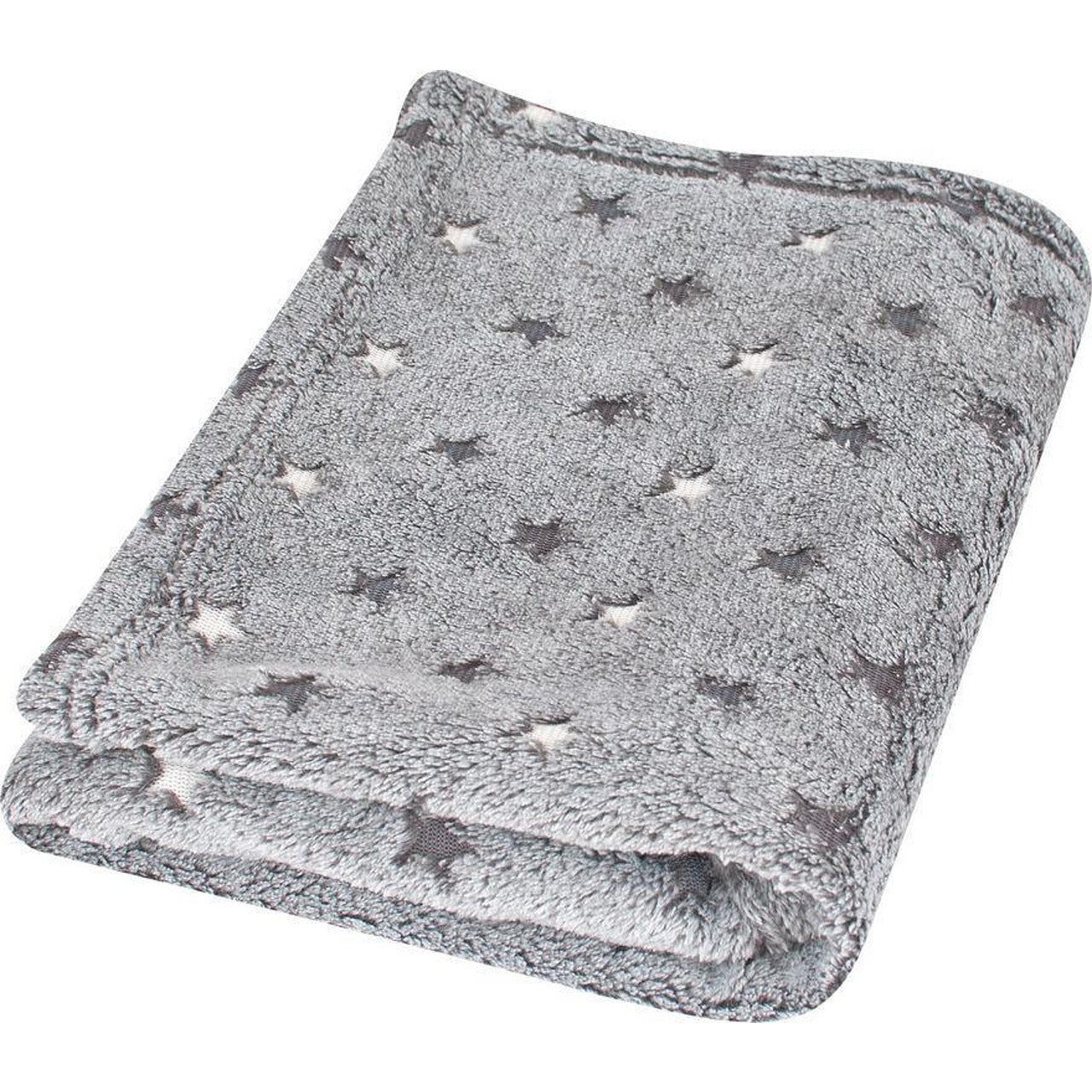 Бебешко Одеяло Milly 75x100 См Сиво Звезди Babymatex