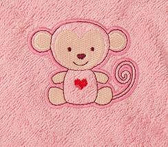 Хавлиийка За Баня С Качулка Bamboo 100 100 См Розова Babymatex