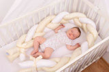 Ограничител Обиколник За Легло 200 См (бяло Жълто) 0357 02 01 02 Babymatex