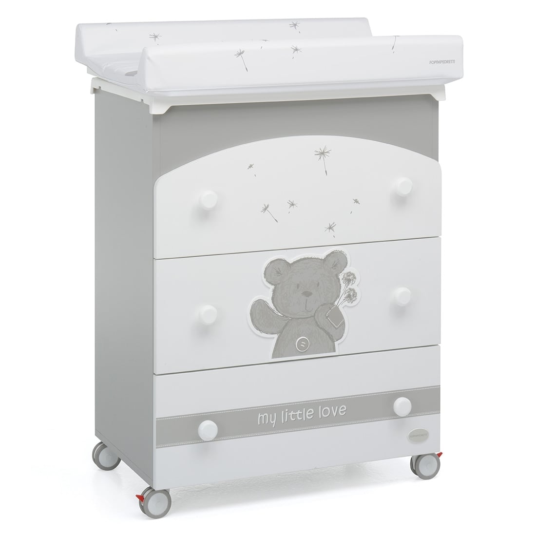 Foppapedretti-Вана, Маса За Повиване И Скрин My Little Love 3В1