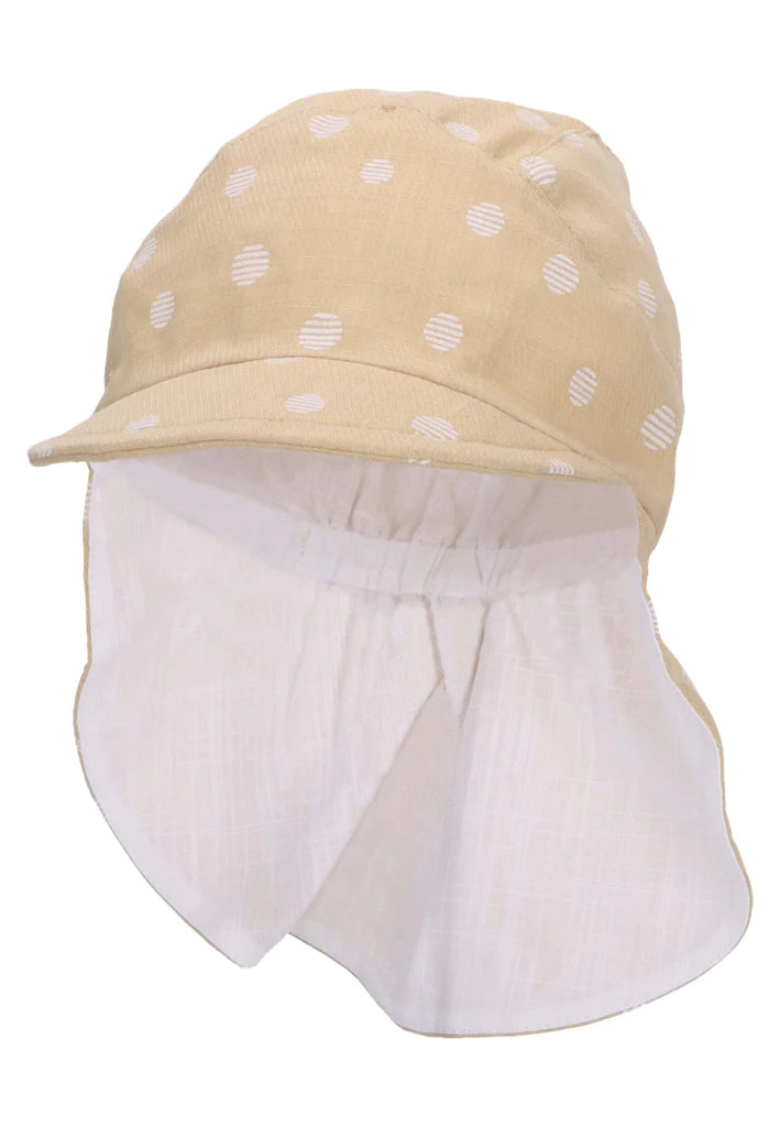 Шапка За Момиче С Платка На Врата И Щампа На Точки Uv50+, 49 См. 12 18 М. Sterntaler