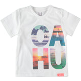 Детска Блуза Бяла С Щампа, 86 См. 18 24 М. Babyface