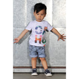 Детска Блуза Бяла С Щампа, 86 См. 18 24 М. Babyface