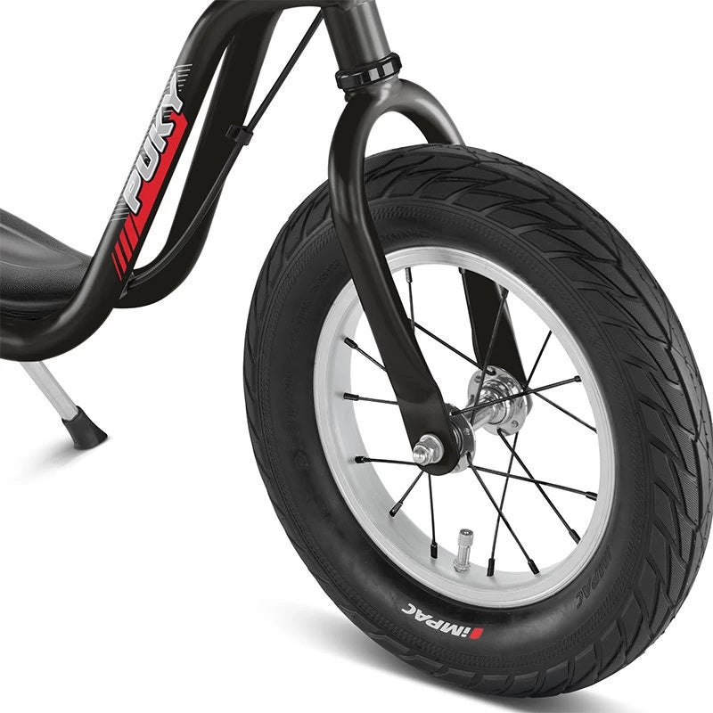 Балансиращо колело със спирачка и степенка PUKY LR XL - черно --- BebeMama