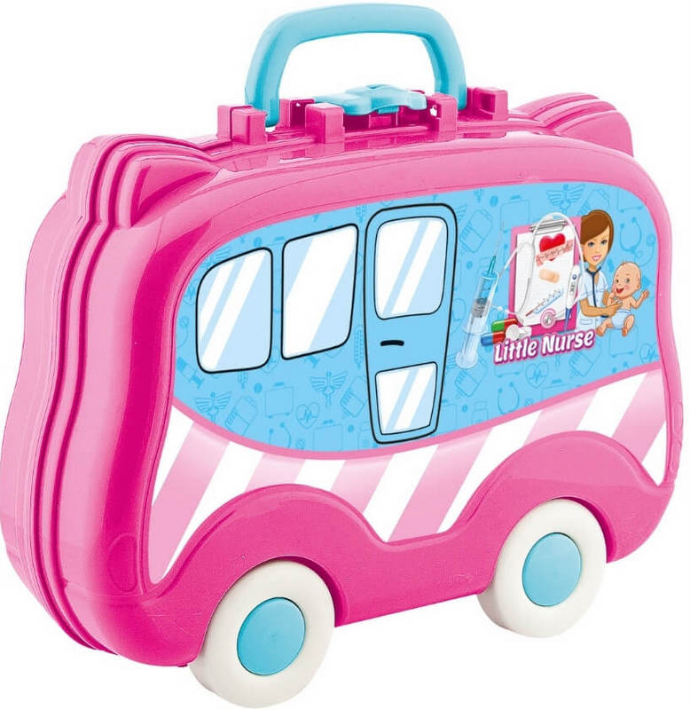Куфар На Колелца Малкия Доктор И Малката Мед Сестра 29X22X9 --- BebeMama